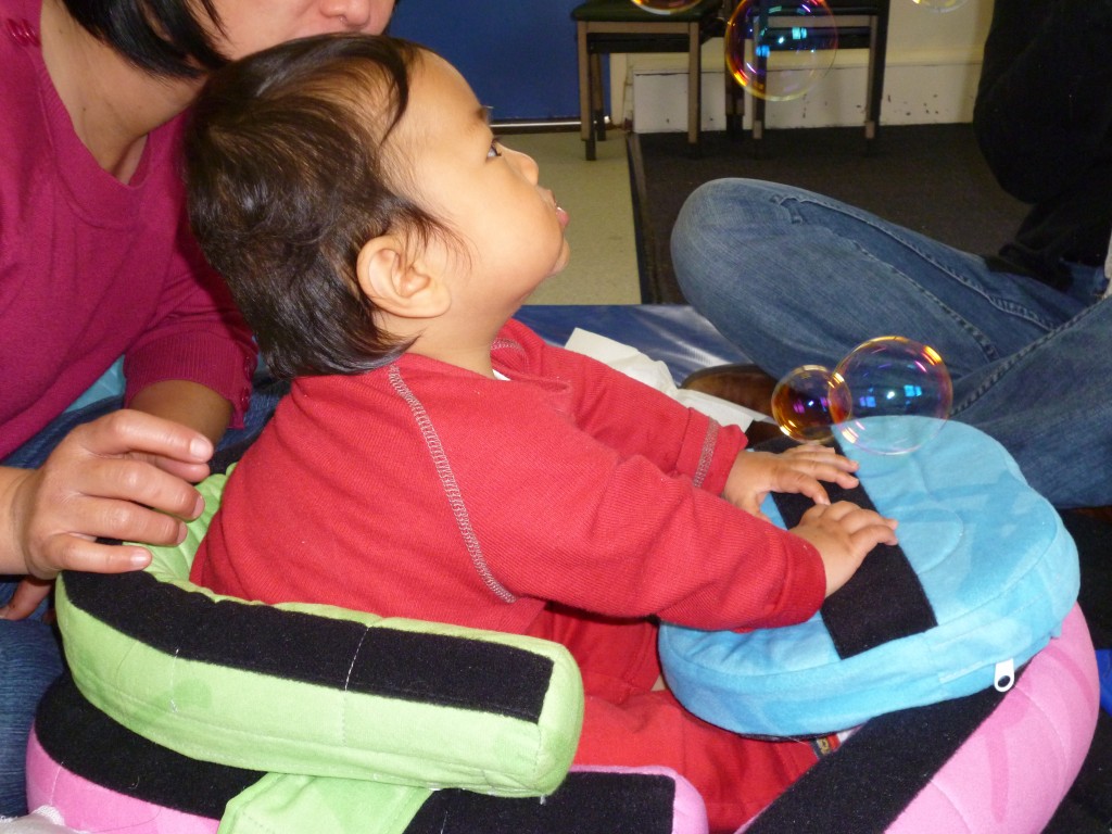 jonathon had a Leckey Activity System funded by Australian children's charity I Give A Buck Foundation