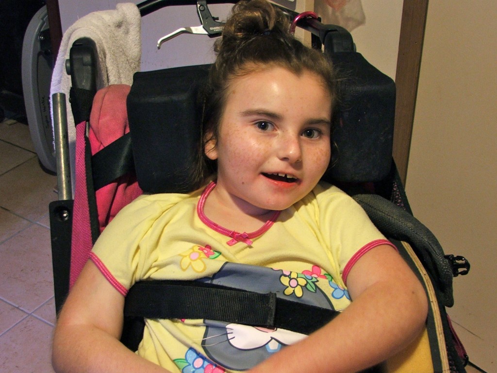 sophie was helped by Australian children's charity I Give A Buck Foundation